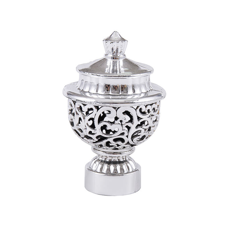 সিলভার স্টিকার কার্টেন রড